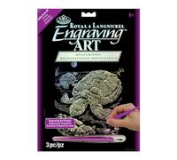 Royal & Langnickel Gravure d'art HOLO13 Brillant dans le noir Taille A4 Tortue de mer