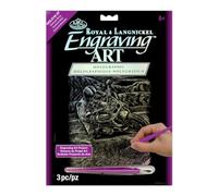 Royal & Langnickel HOLO19 Gravure d'art brillant dans le noir Taille A4 Course de motocyclettes