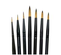 Royal & Langnickel Majestic Set De Pinceaux Ronds Premium 7 Pièces