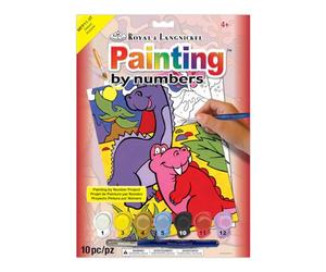 Royal & Langnickel MFP11 Ma première Peinture d'après les chiffres Dinosaures