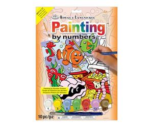 Royal & Langnickel MFP15 Ma première Peinture d'après les chiffres Trésor sous marin