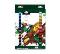 Royal & Langnickel OIL24 Assortiment de 24 Tubes de peinture à l'huile 24 x 12 ml