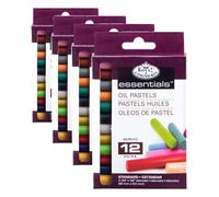 Royal & Langnickel OILPA-512 Pastels Huile Petit 12 Couleurs (Lot de 4)