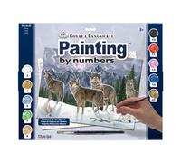 Royal & Langnickel PAL19 Peinture d'après les chiffres Loups