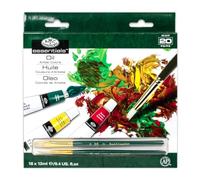 Royal And Langnickel Set De Peinture À L'huile 18 Couleurs