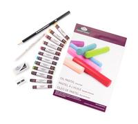 Royal & Langnickel Peinture Mini Boîtier transparent de Pastels à l'Huile Multicolore
