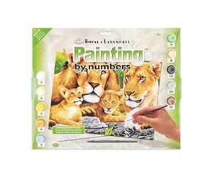 Royal & Langnickel PJL4 Peinture d'après les chiffres Fierté des Lions