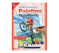 Royal & Langnickel PJS11 Peinture d'après les chiffres Taille A4 Motocross