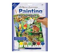 Royal & Langnickel PJS28 Peinture d'après les chiffres Taille A4 Scène de jungle