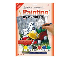 Royal & Langnickel PJS46 Peinture d'après les chiffres Taille A4 Camion de pompier