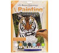 Royal & Langnickel - PJS75 - Blanc Tiger Pair Design Paint by Numbers Kit
