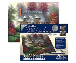 Royal & Langnickel POM-SET3 Peindre sa Propre oeuvre d'art Chalet romantique