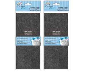 Royal & Langnickel RD203 Papier graphite 45,7 x 91,4 cm Gris (Lot de 2)