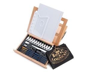 Royal & Langnickel REA-4901 Set Chevalet de peinture acrylique mis dans un sac facile à ranger