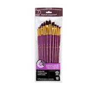 Peinture enfant GENERIQUE ROYAL & LANGNICKEL RSET-9315 SET DE PINCEAUX VARIETE A LONG MANCHE 12 PIECES