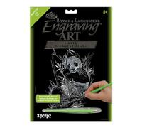 Royal & Langnickel SILF12 Gravure d'art arc argent Taille A4 Panda