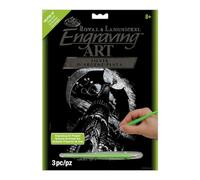 Royal & Langnickel SILF26 Feuille d'argent 8" x 10" La Tour du Dragon