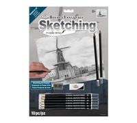 Royal & Langnickel SKBN10 Le croquis en toute simplicité 9"x 11" Village Côtier