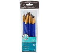 Peinture enfant GENERIQUE ROYAL & LANGNICKEL SVP6 SET DE PINCEAUX 10 PIECES
