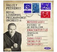 Moussorgski, Khachaturian, Kabalevsky, Shchedrin, Rachmaninov – Tableaux et Spartacus – CD