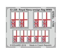 Maquette Eduard Royal Navy Ensign Flag Wwii Steel - 1:700e - Accessories
