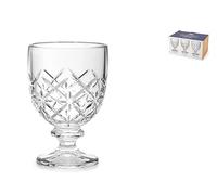 Royal Norfolk - Lot de 6 verres Vienne en verre traité transparent - 22 cl - Lavables au lave-vaisselle