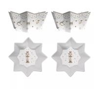 ROYAL NUTCRACKER Coffret 2 bols Etoile D14cm Porcelaine