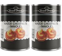 ROYAL ORIENT - Châtaignes d'eau Entières - (1 X 567 GR) (Lot de 2)