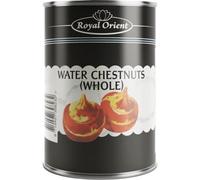 Royal Orient Châtaignes d'Eau Entières 567g - Wok, Nem, Soupe | Texture croquante authentique, format familial, prêt à l'emploi - ingrédient polyvalent pour cuisine asiatique