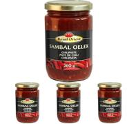 ROYAL ORIENT - Pâte de Chili Sambal Oelek - (1 X 360 GR) (Lot de 4)