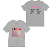 Royal Otis Merch Hickey Album T-shirt tendance unisexe à manches courtes T-shirt cool, gris, S