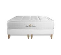 Royal Palace Bedding Ensemble Matelas Ressorts ensachés + mémoire de Forme Maxi épaisseur Windsor 180x200 Double sommier | Epaisseur : 26 cm | Confort : Equilibré