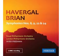 Royal Philharmonic Orchestra - Havergal Brian: Symphonies 8,9, 22 & 24