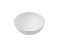 Royal plaza Kolor vasque à poser - 40x40x16,5cm - ronde - blanc brillant 66698