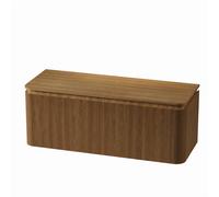 Royal Plaza Terra Edge Ensemble meuble de salle de bains - 120x45.5x46cm - plan de toilette - 2 tiroirs - sandwood (chêne clair) SW1449114/SW1418398
