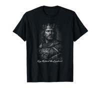 Royal Portrait Roi Richard Cœur de Lion médiéval T-Shirt