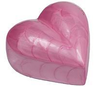 Royal Rapture Heart Cremation Urn (5" Medium, Pink)