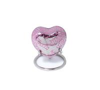Royal Rapture Love Urn for Ashes Funeral Memorial Cremation Keepsake Heart & Stand (Pink.Bird, 3")