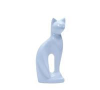 Royal Rapture Urne funéraire charmante funéraire en forme de chat - Urne décorative en alliage - Chat blanc - 22,9 cm - RCM01-01