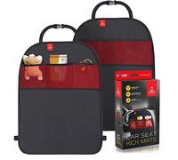 ROYAL RASCALS | 2 Tapis Anti Choc | Protège la Tapisserie des sièges de Voiture| Poches de Rangement | Taille Universelle | Protection à Toute épreuve des Chocs et Taches | Produit Premium