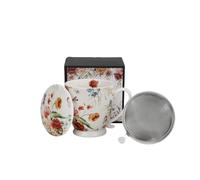 Royal Rebecca Tasse à thé avec passoire et couvercle 0,51 l