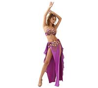 ROYAL SMEELA Carnival Costume Four Femme Tenue Danse Orientale Sexy Costume Danse du Ventre déguisement Danse du Ventre Tenues Danse du Ventre Tenue Danseuse du Ventre Vêtement Danse Orientale