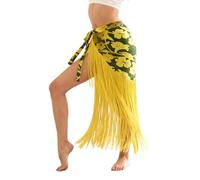 ROYAL SMEELA Écharpe À Franges Danse du Ventre Adulte Ceinture De Hanches Foulard De Danseuse Orientale Velours Femme
