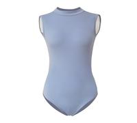 ROYAL SMEELA justaucorps col montant justaucorp de danse classique femme adulte justaucorps dos nu body sans manche femme justaucorp danseuse pour femme justaucorps ballet body danse classique