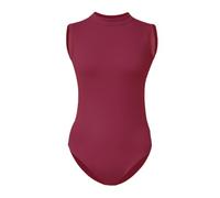 ROYAL SMEELA justaucorps col montant justaucorp de danse classique femmes adulte body ballet dos nu sans manche pour femme