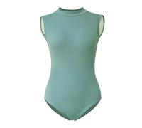 ROYAL SMEELA justaucorps col montant justaucorp de danse classique femmes adulte body ballet dos nu sans manche pour femme