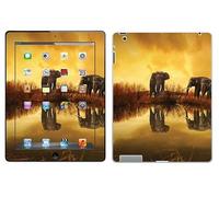 Royal Sticker RS.45117 Autocollant pour iPad 3 Motif Sunset And Elephants