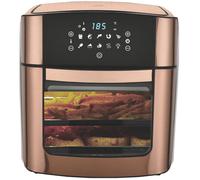 Royal Swiss® Airfryer XXL 16L - Friteuse à Air Chaud 1800W - 8 Programmes - Écran Digital - Sans PFAS - Accessoires Inclus - CUIVRE