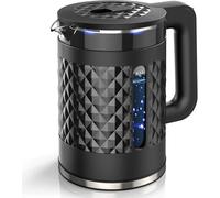 Royal Swiss® Bouilloire Électrique - 2,3L - Rétro - 1500W - Moderne - Indicateur LED - Acier inoxydable - Sans BPA - Blanc