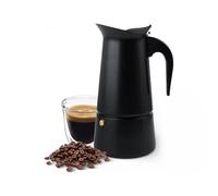 Royal Swiss® Percolateur Espresso 4 Tasses - Acier Inoxydable - Compatible Induction & Tous Feux - Cafetière Italienne RVS (300 ml)